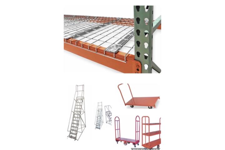 PALLET RACKS,CARROS Y ESCALERAS ALMACENES