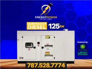 125KW 120/208V & tanque de 300 gals, Energy Powers Solutions Puerto Rico