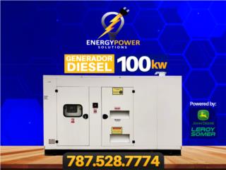 100KW 120/208V & tanque de 300 gals, Energy Powers Solutions Puerto Rico