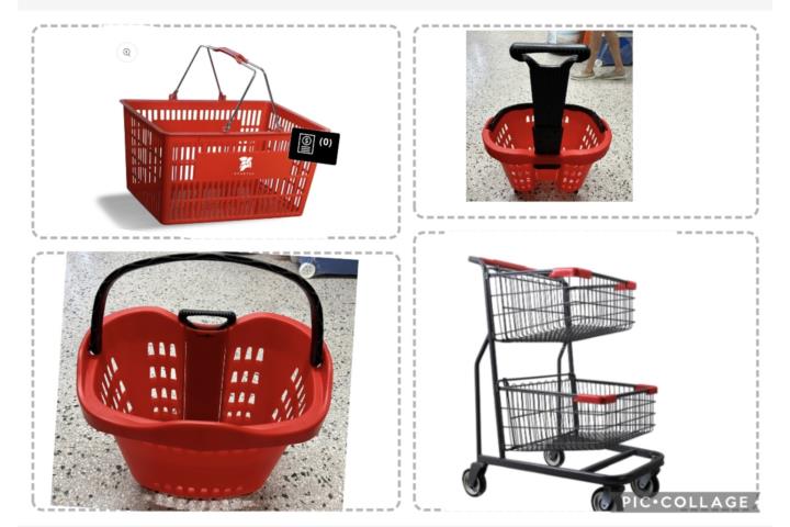 CARROS DE COMPRA Y CANASTAS