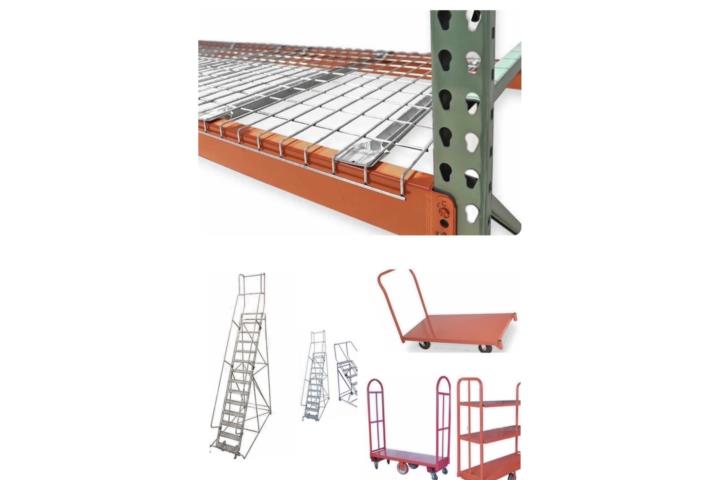 PALLET RACKS ESCALERAS Y CARROS ALMACENES