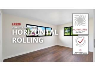  Horizontal Rolling Shutters, PR Advanced Hurricane Technology Puerto Rico