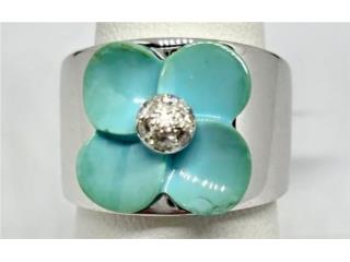 ARO TURQUESA 18KT