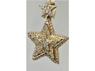 CHARM ESTRELLA DAVID 14KT