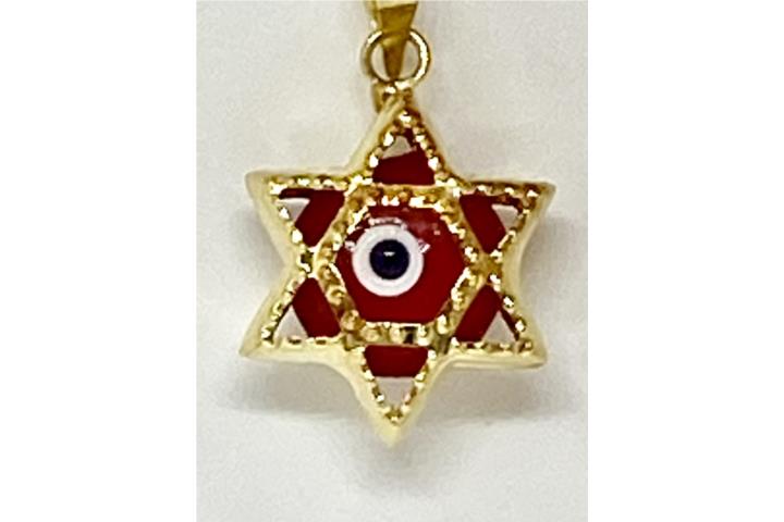 CHARM ESTRELLA DAVID 14KT