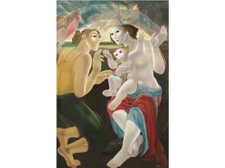 Litografa: Alfonso Arana Lamour 162/190, DeLorean Fine Arts Gallery Puerto Rico