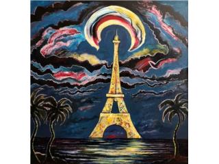 Artista: Waldy Graziani. Arte Pintura Pars 2, DeLorean Fine Arts Gallery Puerto Rico