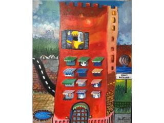 Artista Ponceo: Ismael Figueroa 1998 , DeLorean Fine Arts Gallery Puerto Rico
