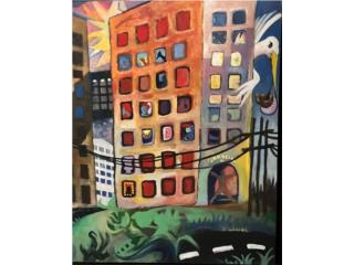 Artista Ponceo: Ismael Figueroa 1998 , DeLorean Fine Arts Gallery Puerto Rico