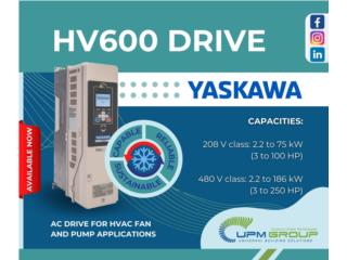 VARIADOR DE FRECUENCIA YASKAWA SIN BYPASS, UPM GROUP Puerto Rico