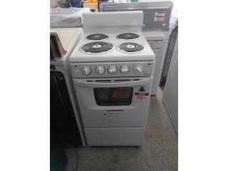 Estufa electrica blanca Amana, Anrod Expord Puerto Rico