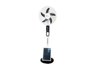 ABANICO SOLAR DE PEDESTAL