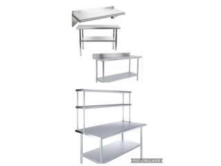 MESAS Y TABLILLAS STAINLESS 