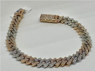 PULSERA BRILLANTES 10KT