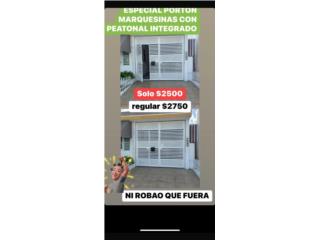 Portn con Puerta Peatonal, Puerto Rico