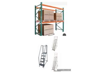 PALLETS RACKS ALMACENES Y ESCALERAS 