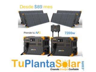 Puerto Rico Planta Solar Pecron 3600w con placa solar 400