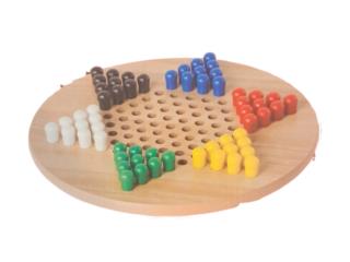 JUEGO DE MESA CHINESE CHECKERS EN MADERA, Puerto Rico