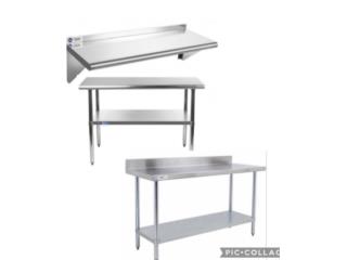 MESAS Y TABLILLAS STAINLESS 