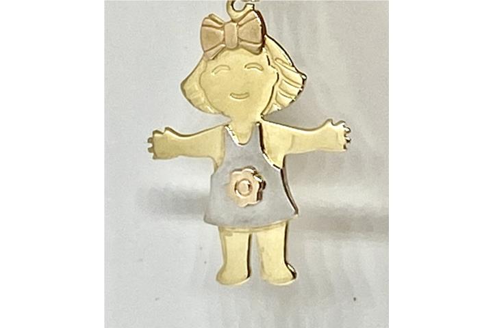 CHARM NIÑA 14KT