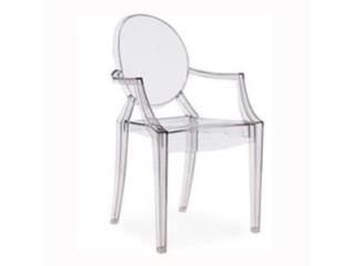 Ghost Transparent Arm Chair liquidacion