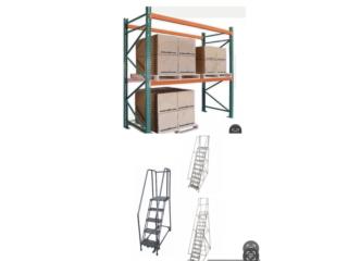 PALLETS RACKS ALMACENES Y ESCALERAS 
