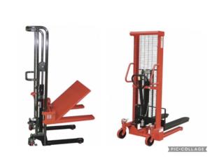 PALLETS STACKERS Y PLATFORM LIFTS