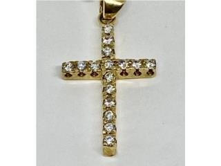 CRUZ ZIRCONIAS 14KT