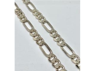 CADENA FIGARO PLATA 925, JOYERIA CARMEN  Puerto Rico