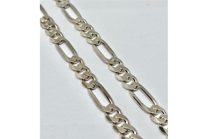 CADENA FIGARO PLATA 925