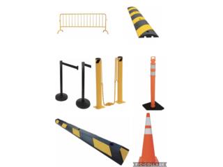PARKING STOPS AND CONTROL BARRIERS 