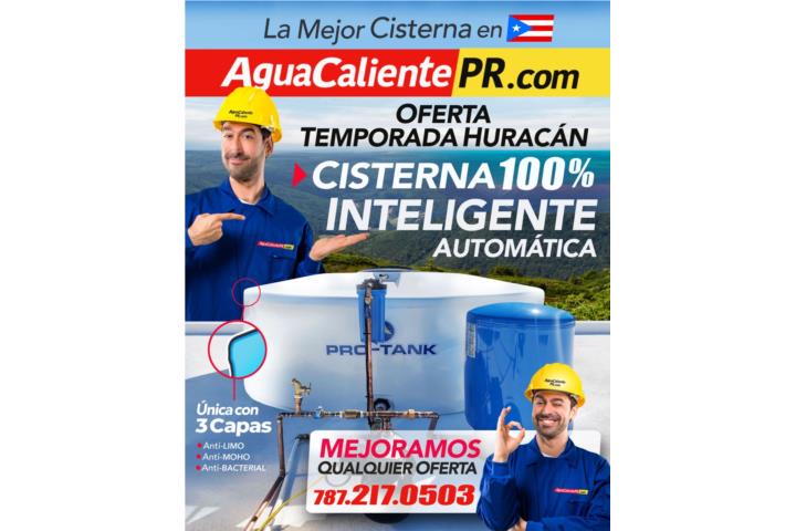 Cisternas de calidad 3 capas mejoramos oferta