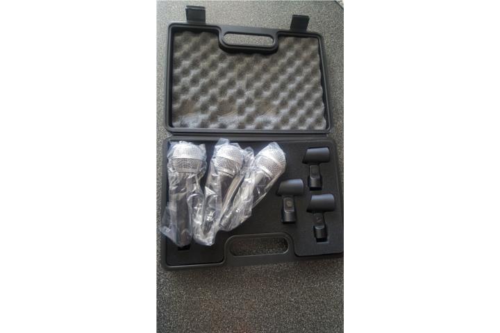 Set de microfonos de 3