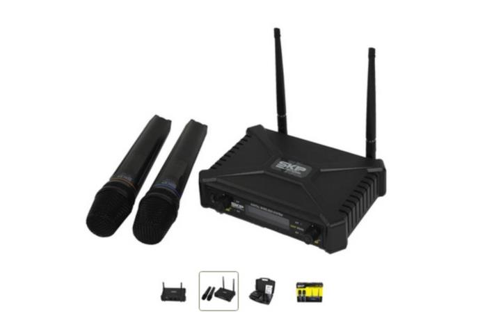 SKP microfono inhalambrico doble uhf 3000