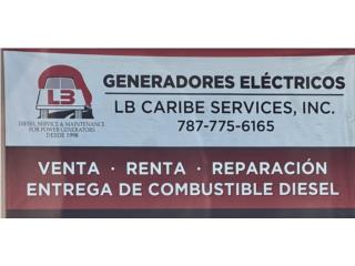 PRODUCTOS GENERADORES STAINLESS STEEL, LB CARIBE SERVICES diesel Puerto Rico