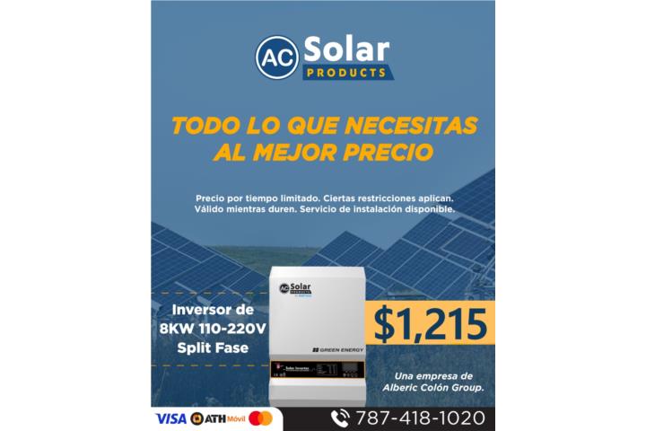 Inversor Meritsun 8K