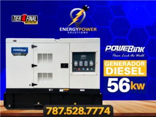 Generador 56kw Johndeere VSS 350gls., Energy Powers Solutions Puerto Rico