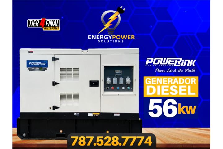 Generador 56kw Johndeere VSS 350gls.