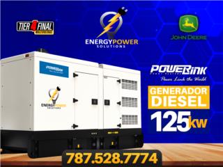 Generador 125kw Johndeere VSS 680gls., Energy Powers Solutions Puerto Rico