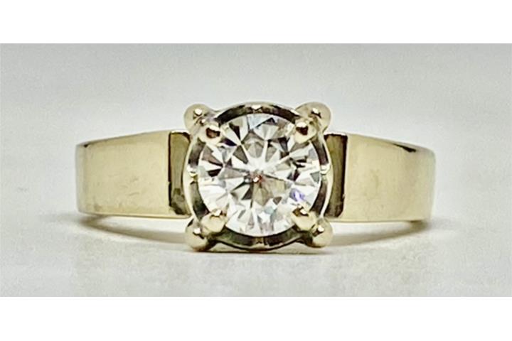 SORTIJA COMPROMISO 14KT