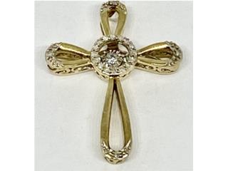 CRUZ BRILLANTES 10KT, JOYERIA CARMEN  Puerto Rico