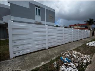 Venta  e instalacion Verja PVC entrelazada, JC PVC Fence & more Puerto Rico