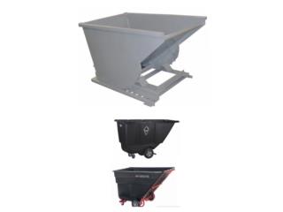 TILT TRUCKS AND DUMPING TRASH , Puerto Rico