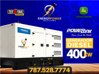 Generador 400KW VSS 1020gls., Energy Powers Solutions Puerto Rico