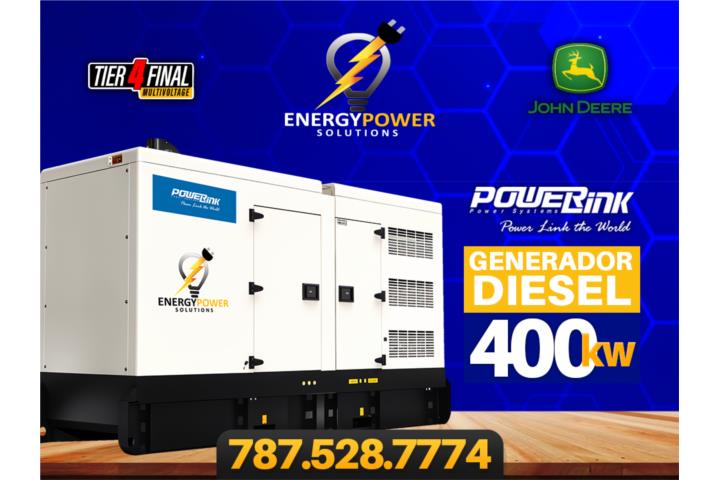 Generador 400KW VSS 1020gls.