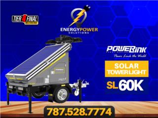 Solar Portable Lighting Tower- SL60K, Energy Powers Solutions Puerto Rico