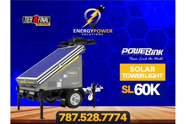 Solar Portable Lighting Tower- SL60K