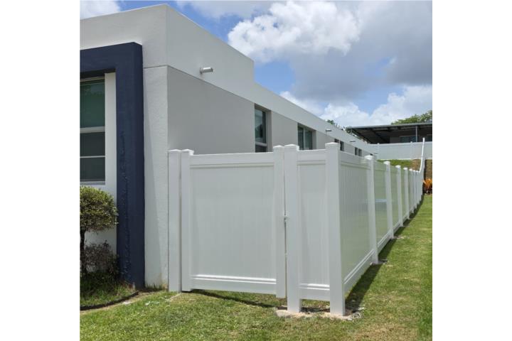 Verjas PVC Full private y otros modelos