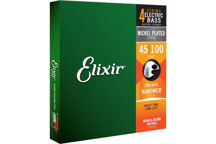 Cuerdas Elixir bajo 4 cuerdas 45-100