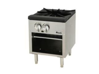 Estufas infierno de 1 y 2 hornillas, Restaurant Equipment and Steel Puerto Rico